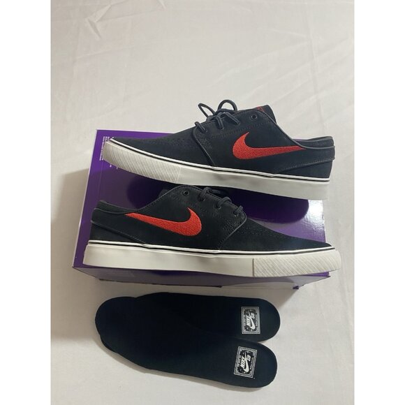New Men Size 8 - Nike Zoom Stefan Janoski OG+ SB Black University Red FD6757 002 main image 7